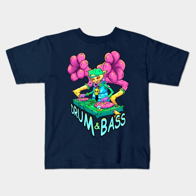 dj Kids T-Shirt by vanpaul54